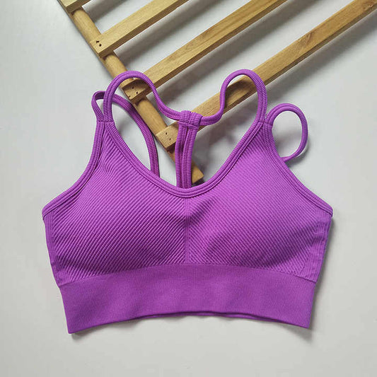 Soutien-gorge de sport résistant aux chocs et à séchage rapide